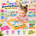 Magnetic Dots Kids Drawing Board