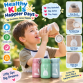 330ml Cute Design Glass Flask Portable Hot & Cold Bottle