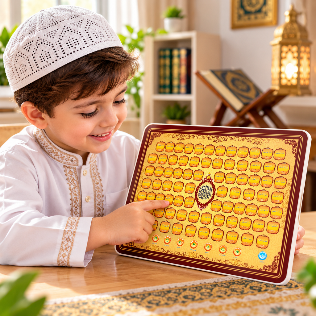 Islamic Educational Tablet For Kids Interactive Learning Toy