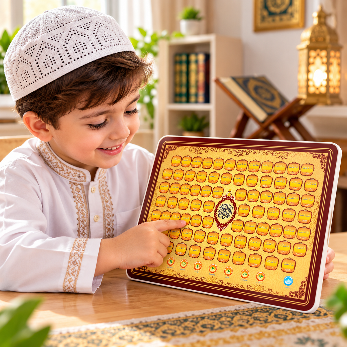 Islamic Educational Tablet For Kids Interactive Learning Toy