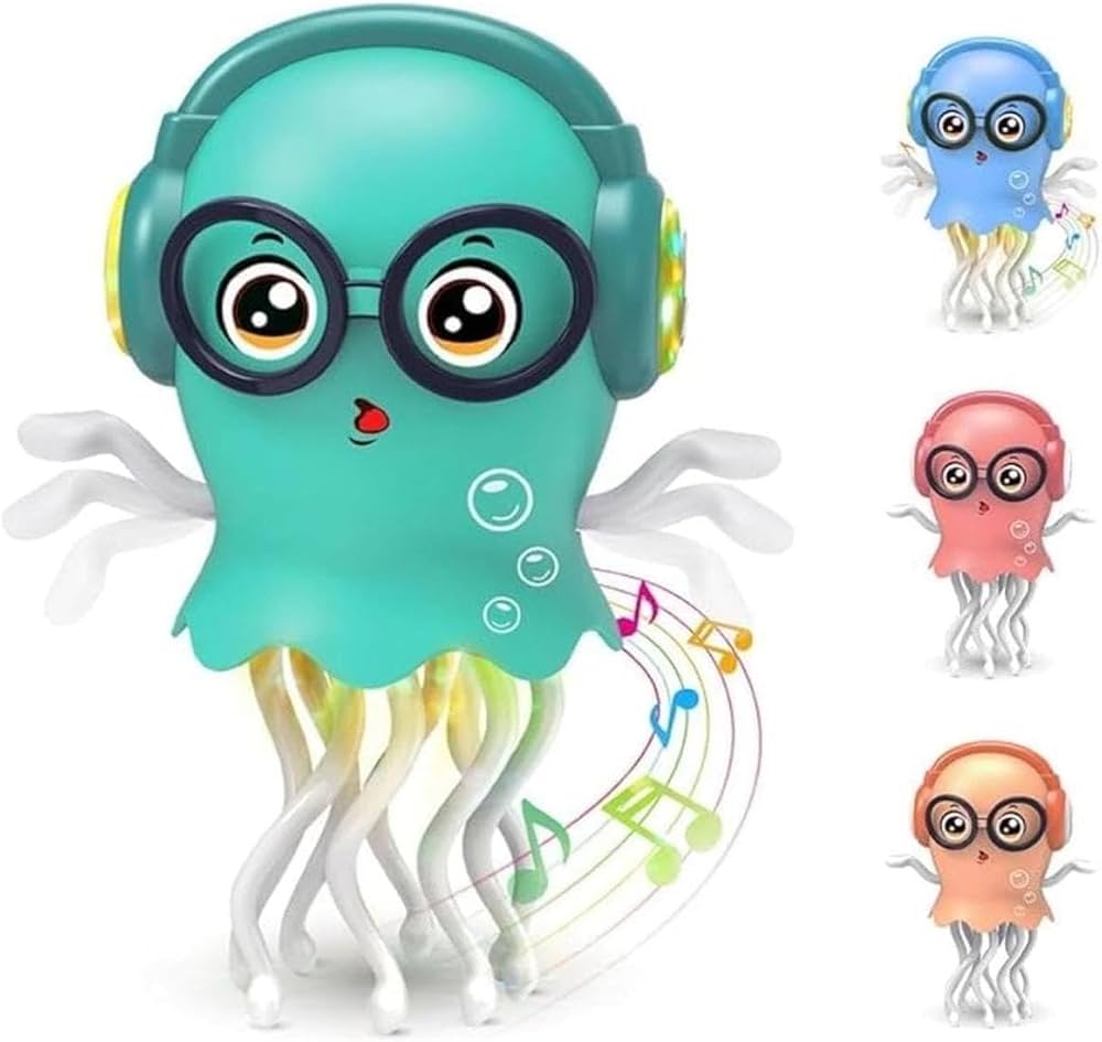 Electric Dancing Jellyfish Colorful Music & Lights Toy