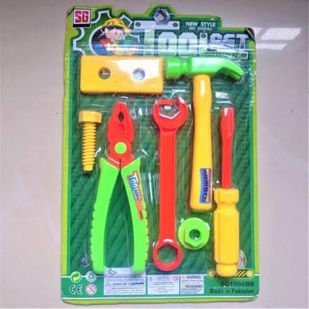 7-Piece Kids Tool Set – Fun Pretend Play Toy Set for Children