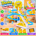 Automatic Duck Slide Toy – Climbing Stairs Track for Kids