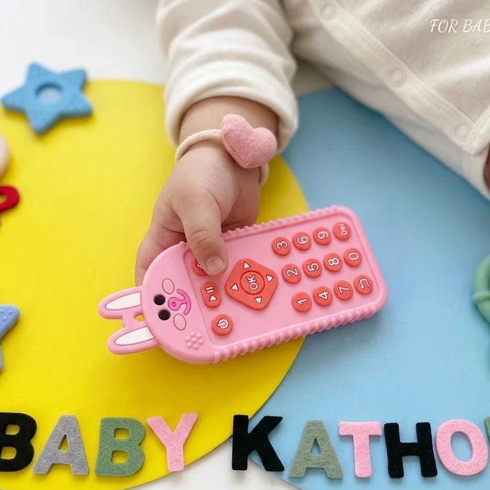 Soft Baby Teething Chew Toy Silicone Teether For Little Ones