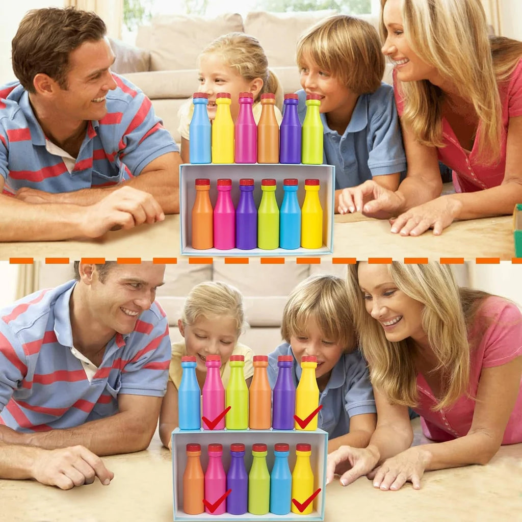 Interactive Bottle Pairing Game – Memory & Logical Skills Toy for Kids