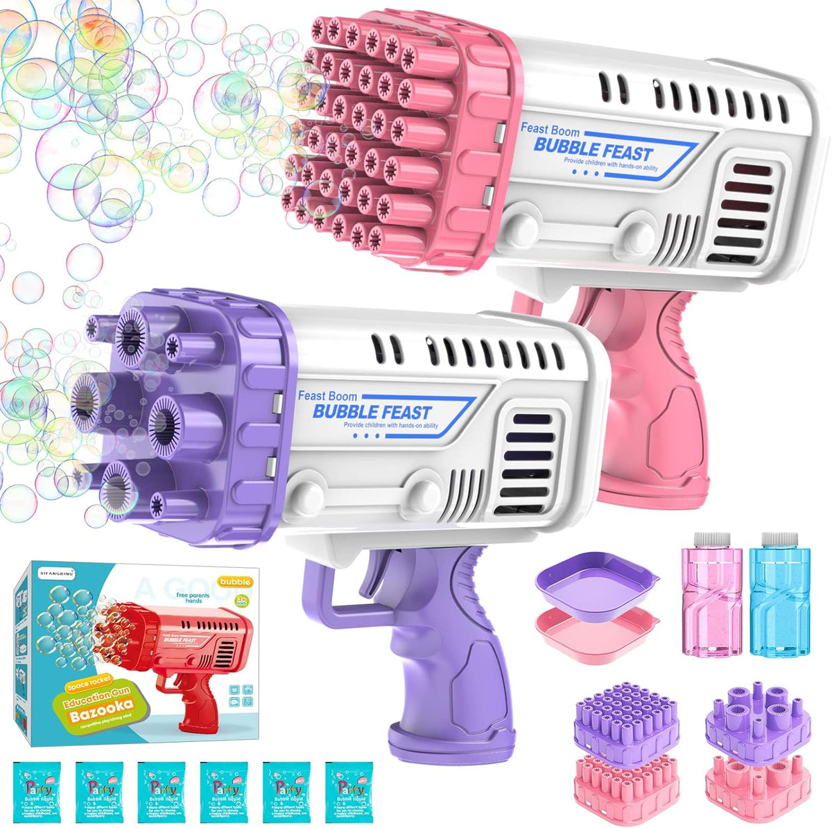 Bubble Bazooka Gun – Fun Bubble Blowing Toy for Children