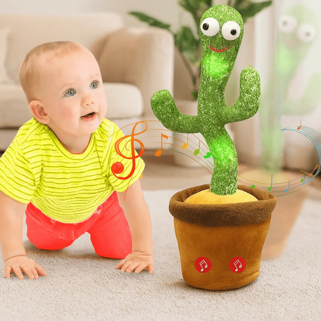 Cute Cactus Dancing Toy – Rechargeable Fun Toy for Kids