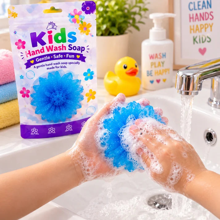 Flower Shape Kids Soap Fun Hand Wash Soap For Children