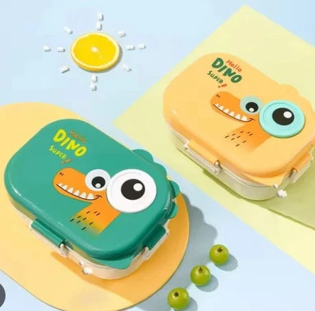 Dino Double Layers Lunch Box