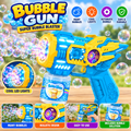 Electric Bubble Machine Gun Fun Bubble Blaster For Kids