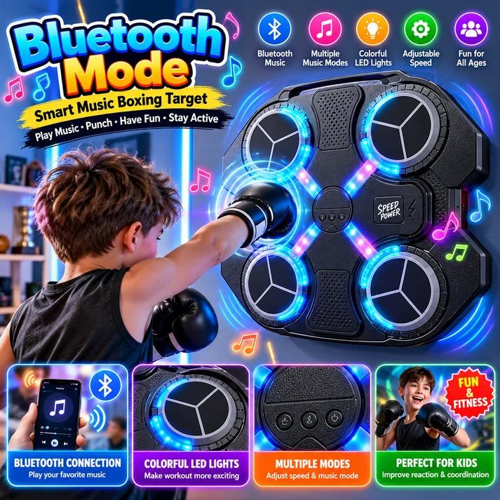 Musical Punching Target Game USB-Powered Boxing Toy