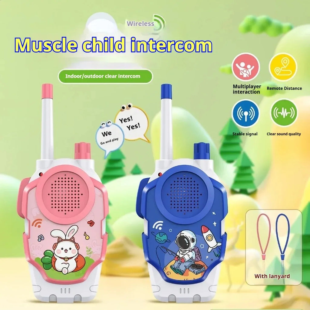 Kids Two-Way Radio Set – Portable Walkie Talkie Toys