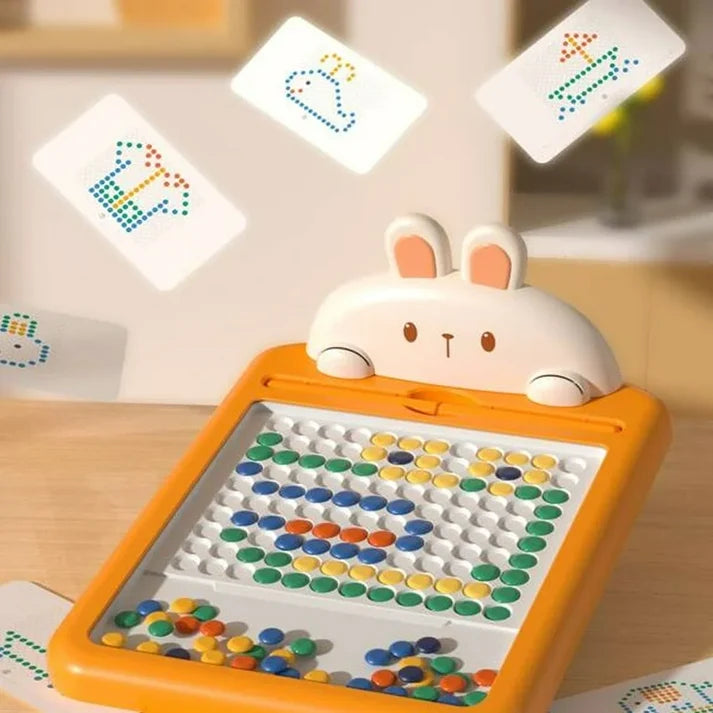 Magnetic Dots Kids Drawing Board