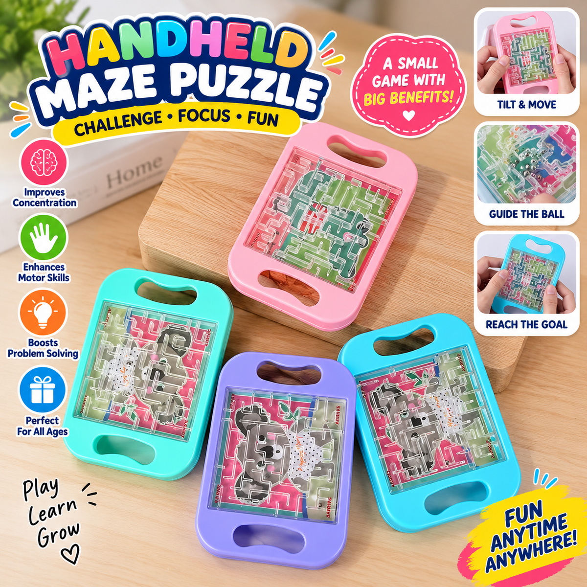 Plastic Ball Game – Fun Focus & Coordination Activity for Kids