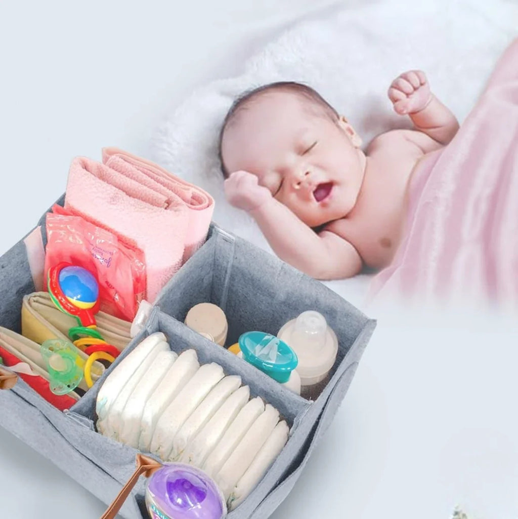 Nursery Diaper Organizer For Baby Care Items