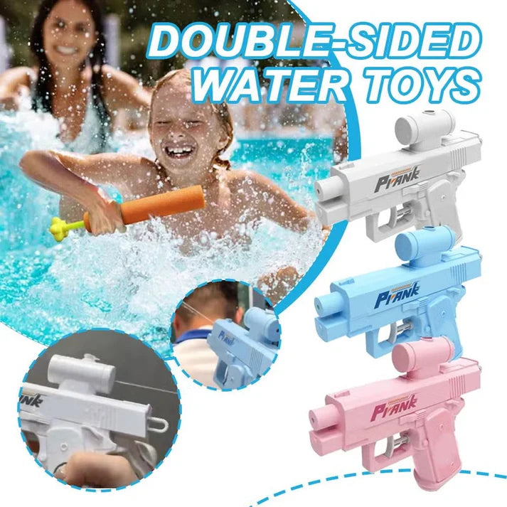 Kids Water Spray Gun Two Way Prank Toy For Fun Outdoor Activities