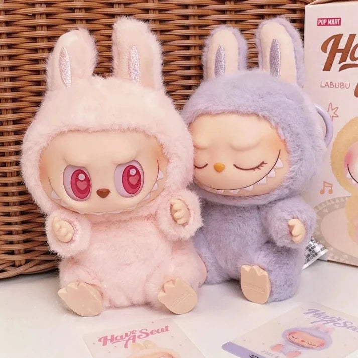 Soft Labubu Plushie – Cute Fuzzy Stuffed Toy for Kids