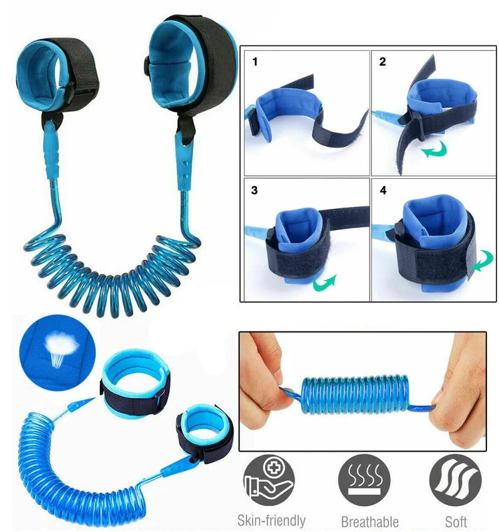 Toddler Anti Lost Wristband Child Safety Strap For Parents