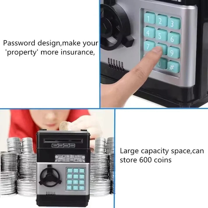 Automatic Money Saving Box ATM Bank Toy For Children