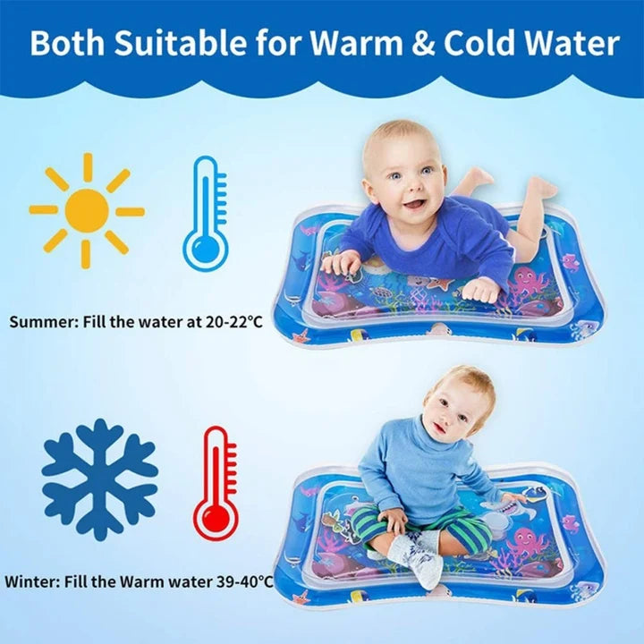 Baby Tummy Time Water Mat – Fun & Educational Activity Toy