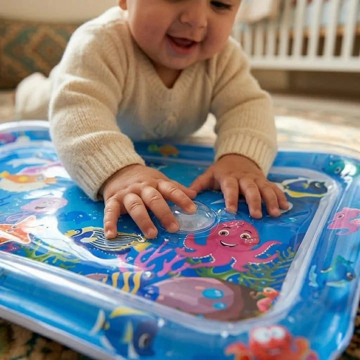 Baby Tummy Time Water Mat – Fun & Educational Activity Toy